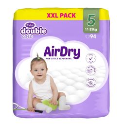 Violeta pelene Duble Care Air Dry Giga junior 5 XXL (11-25 kg) 94 komada