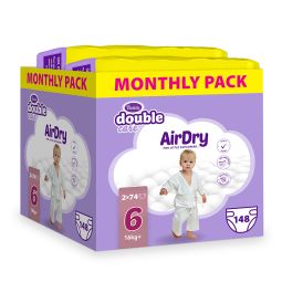 Violeta pelene Monthly Pack Junior+ 6 (16+ kg) 148 komada