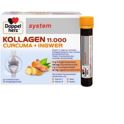 Doppelherz System kolagen 11.000 kurkuma + đumbir 30 ampula