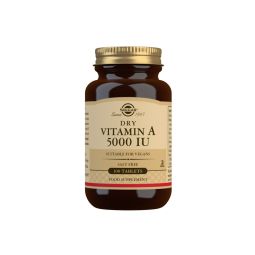 Solgar Dry Vitamin A 5000 IJ, 100 tableta