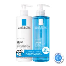 La Roche Posay Lipikar Lait 400ml + 50% popusta na Lipikar Gel Lavant 400ml