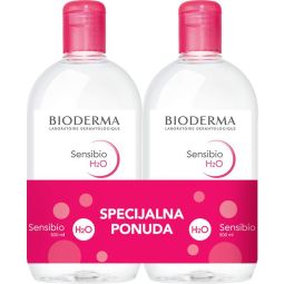 Bioderma Sensibio H2O micelarna voda 2x500 ml