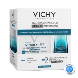 Vichy Mineral 89 Bogata krema 50ml + Serum za područje oko očiju (-50%) 15ml