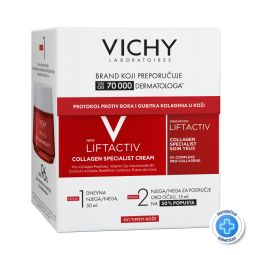 Vichy LiftActiv Collagen Specialist Dnevna krema 50ml + Nega za područje oko očiju (-50%) 15ml