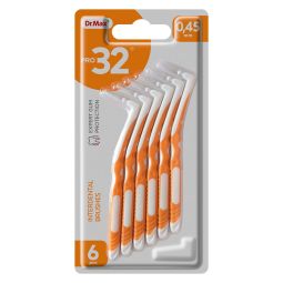 Dr. Max PRO32® Interdentalne četkice 0.45 mm, 6 komada