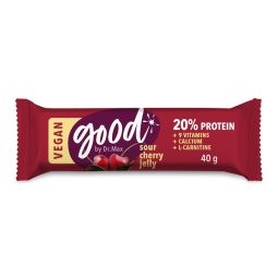 GOOD by Dr. Max® Protein Bar 20% Cherry Jelly 40g