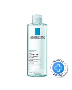 La Roche Posay Effaclar Micelarna voda-masna i osetljiva koža 400 ml