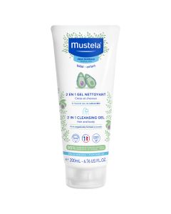 Mustela 2 u 1 šampon za pranje kose i tela 200 ml