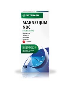 Dietpharm Magnezijum Noć, 10 kapsula