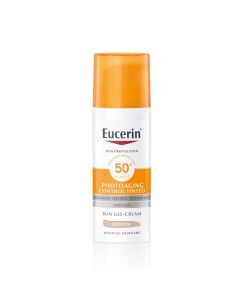 Eucerin Anti-age tonirana krema za zaštitu od sunca spf 50+ tamna 50 ml