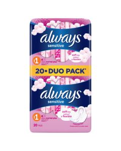 Always Ultra Sensitive Normal Duo ulošci, 20 komada