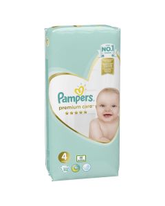 Pampers Premium Care 4 VP pelene, veličina 4 (9-14kg), 52 komada