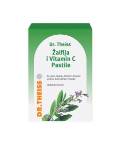 Dr.Theiss Žalfija i vitamin C 24 pastila