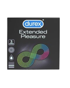 Durex Extended Pleasure, 3 kondoma