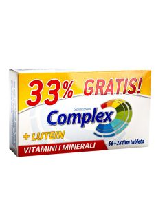 Zdrovit complex 56 tableta + 28 tableta gratis