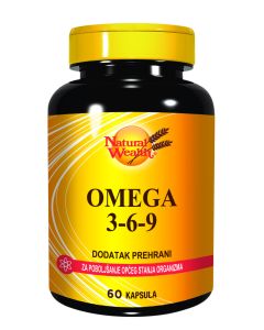 Natural Wealth Omega 3-6-9   60 mekih kapsula