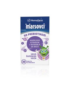 Marsovci sa prebiotikom 30 tableta za žvakanje