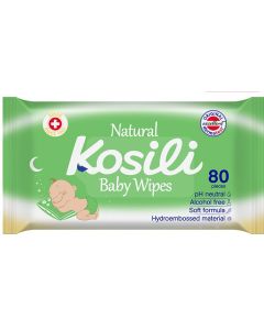 Kosili All Natural vlažne maramice 80 komada