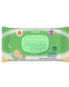 Kosili All Natural vlažne marice 70 komada