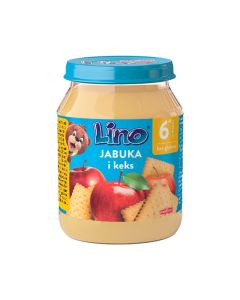 Lino kašica Jabuka i Keks (6+) 190g