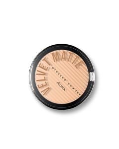 Aura kompaktni puder Velvet Matte 312 Beige 9 g