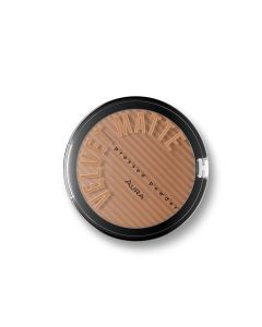 Aura kompaktni puder Velvet Matte 314 Warm Beige 9 g