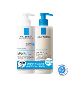 La Roche Posay Lipikar Baume AP+M 400ml + 50 % popusta na Lipikar Syndet AP+ 400ml