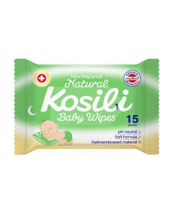 Kosili All Natural vlažne maramice 15 komada