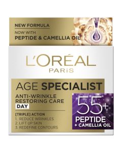 Loreal Paris Age Specialist Anti-Wrinkle 55+ Dnevna nega za obnavljanje kože 50ml