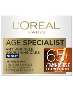 Loreal Paris Age Specialist Anti-Wrinkle 65+ Noćna nega protiv bora 50ml