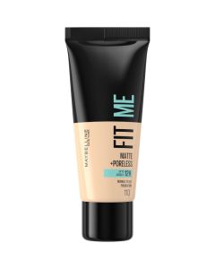 Maybelline New York Fit Me Matte Tečni puder 110 Porcelain 30ml