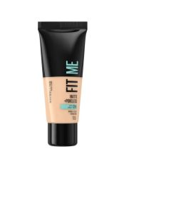 Maybelline New York Fit Me Matte Tečni Puder Natural Ivory 105 30ml