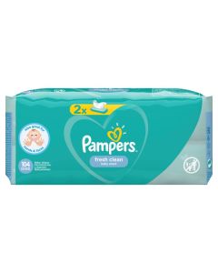 Pampers Fresh, vlažne maramice, 2x52 komada