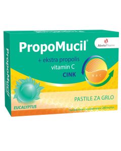 PropoMucil eukaliptus 24 pastile