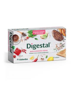 Digestal, 20 tableta