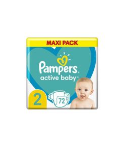 Pampers Active Baby VPP pelene, veličina 2 (4-8 kg), 72 komada