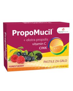 Propomucil šumsko voće 12 pastila