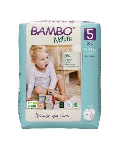 Bambo Nature Eco-Friendly 5 pelene, 22 komada