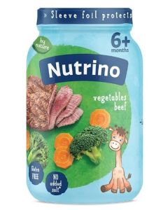 Nutrino Pire od mesa - Junetina sa povrćem i pavlakom 190g