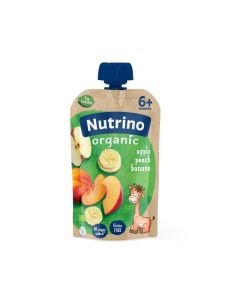 Nutrino Organic Voćni pire - Jabuka, Breskva i Banana 100g