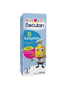 Becutan KIDS VITS B kompleks sirup 100ml