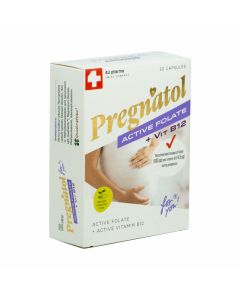 Pregnatol Active Folate+Vit B12 for you! 30 kapsula