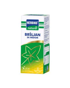 Herbiko natural bršljan sa medom 125 ml