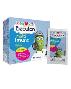 Becutan KIDS VITS multiimuno, 14 kesica