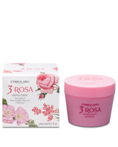 Lerbolario 3 Rosa  krema za telo 200 ml