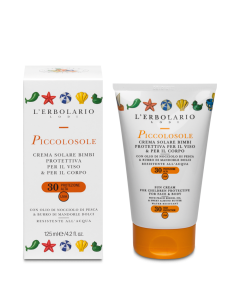 Lerbolario Krema za zaštitu od sunca za decu SPF 30 Piccolosole 125 ml