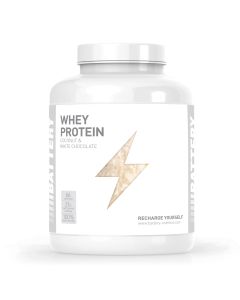 Battery Whey protein, bela čokolada-kokos 2000g