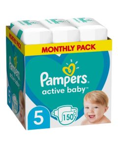 Pampers Monthly Pack Active Baby S5 11-16kg 150 komada