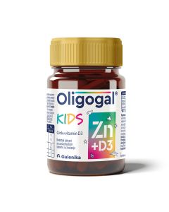 Oligogal® Kids Zn+D3 tablete za žvakanje 60 komada