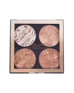 Revolution Makeup Mini paleta bronzera i hajlajtera Cheek Kit 8.8g Don't Hold Back